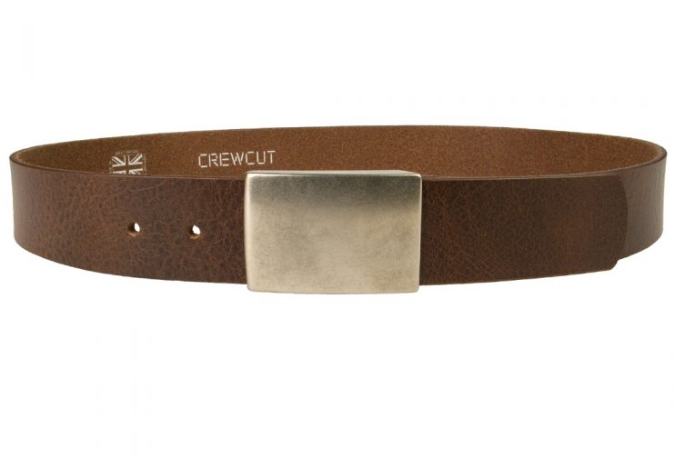 Plaque Buckle Leather Jeans Belt by CREWCUT - Belt Designs