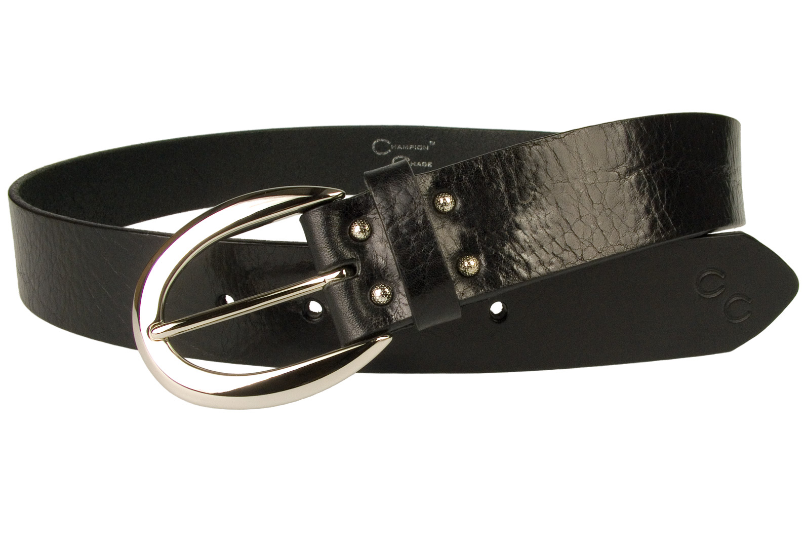 Womens Black Leather Jeans Belt - &#39;Astrid&#39; - Belt Designs
